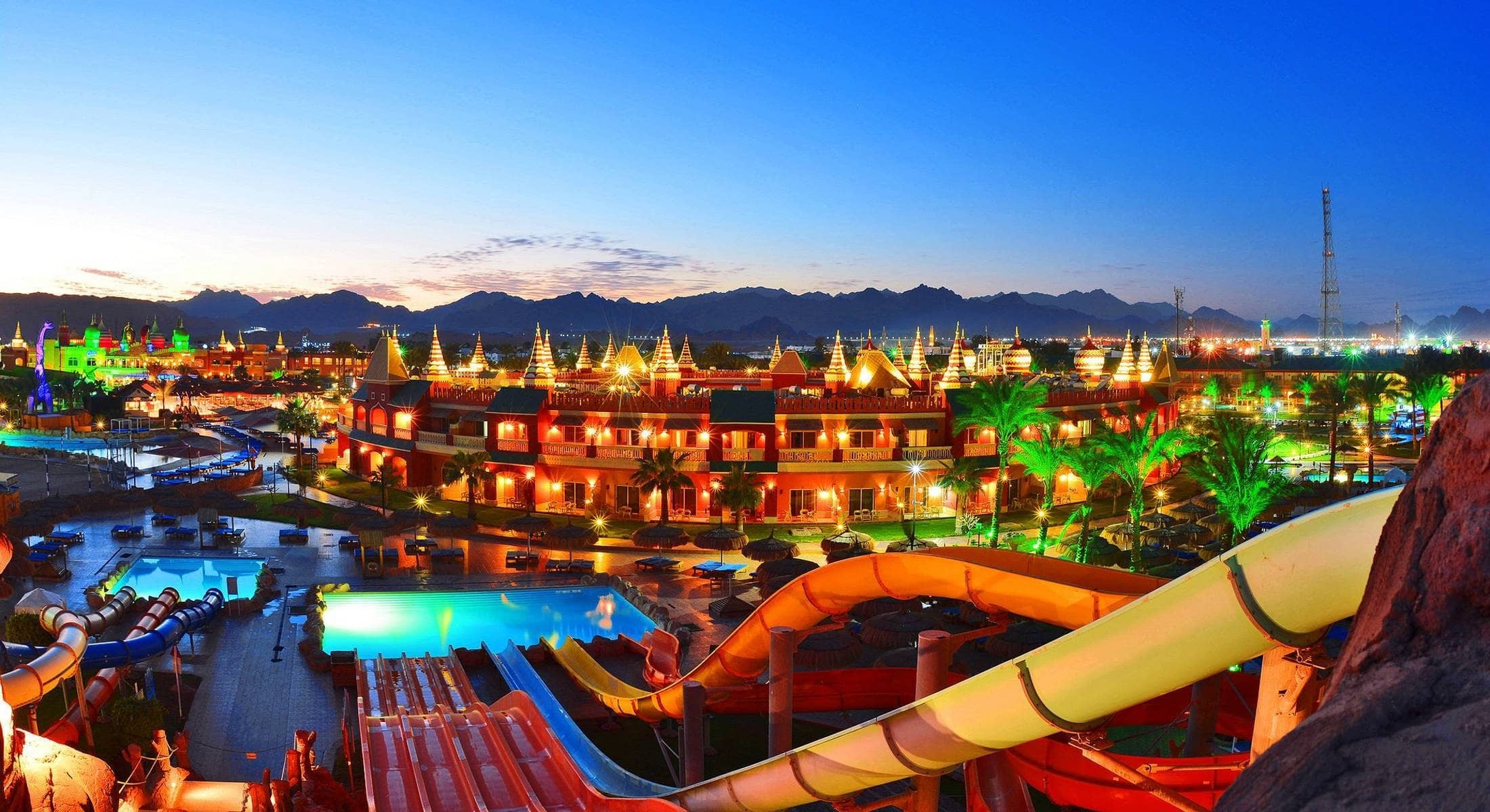 Ville de parc aquatique à Sharm