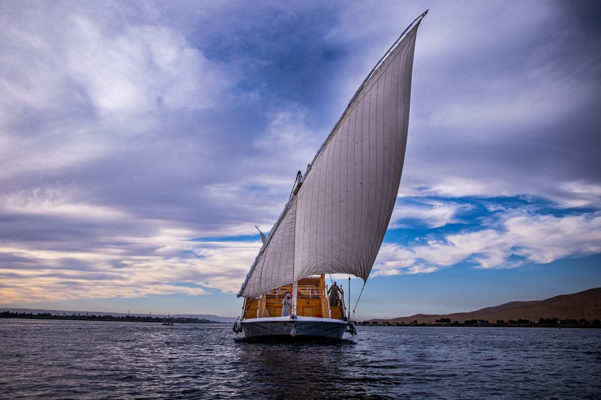 Akhnaton Dahabiya Nile cruise from Aswan to Esna
